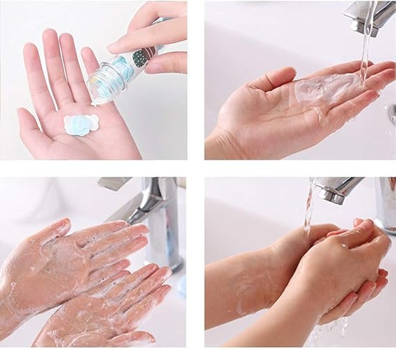 Pack of 5 Paper Soap Bottles